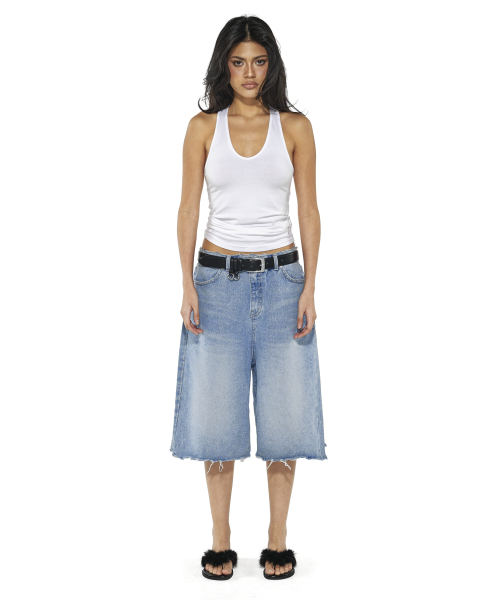 222（イトゥドゥル）の「DENIM 004（デニムパンツ・レディース・ブルー系その他・MEDIUM/SMALL）」の2枚目の写真