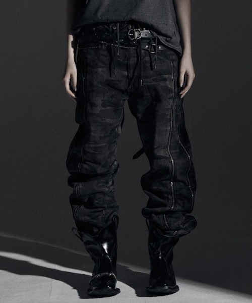 ROSEN KREUZ（ローゼンクロイツ）の「【Rosen Kreuz】ZIP WIDE BAGGY