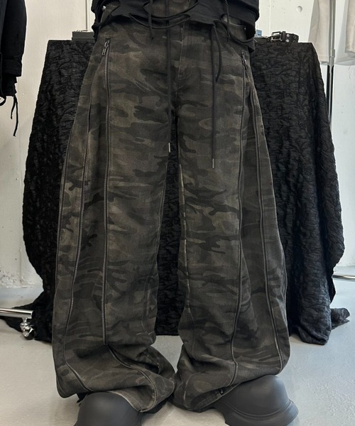 ROSEN KREUZ（ローゼンクロイツ）の「【Rosen Kreuz】ZIP WIDE BAGGY