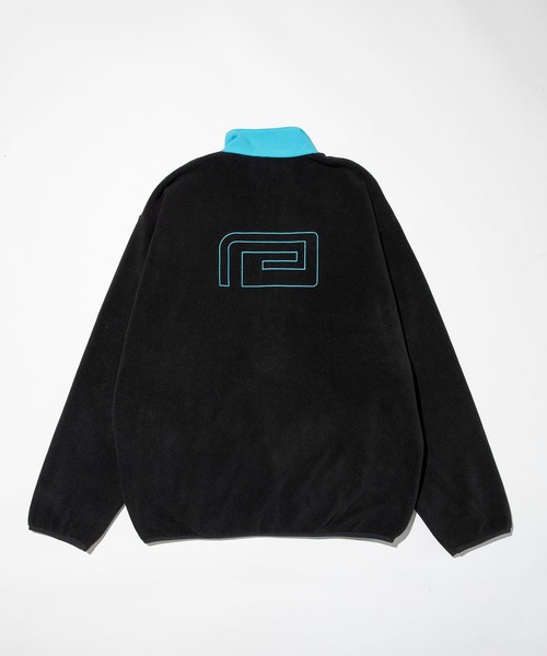 reversal.dogi.design.works(リバーサル・ドーギ・デザイン・ワークス)の「<reversal/リバーサル>EMBROIDERY HALF ZIP COLOR FLEECE JACKET(その他アウター・メンズ・ターコイズブルー/ブラック/パープル・LARGE/MEDIUM/X-LARGE)」の12枚目の写真