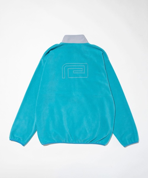 reversal.dogi.design.works(リバーサル・ドーギ・デザイン・ワークス)の「<reversal/リバーサル>EMBROIDERY HALF ZIP COLOR FLEECE JACKET(その他アウター・メンズ・ターコイズブルー/ブラック/パープル・LARGE/MEDIUM/X-LARGE)」の9枚目の写真