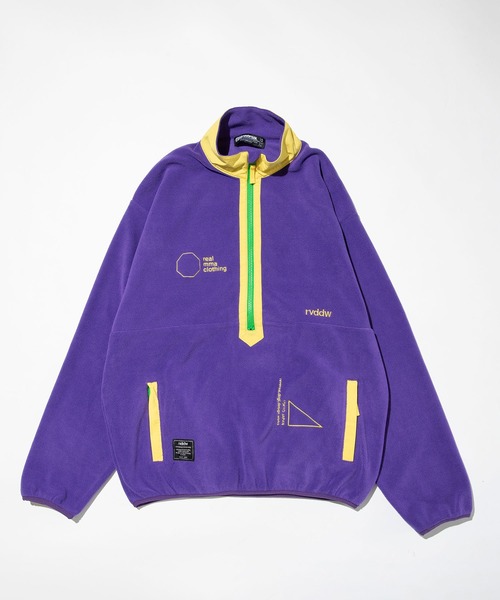 reversal.dogi.design.works(リバーサル・ドーギ・デザイン・ワークス)の「<reversal/リバーサル>EMBROIDERY HALF ZIP COLOR FLEECE JACKET(その他アウター・メンズ・ターコイズブルー/ブラック/パープル・LARGE/MEDIUM/X-LARGE)」の8枚目の写真