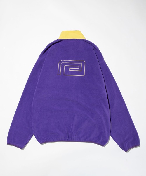 reversal.dogi.design.works(リバーサル・ドーギ・デザイン・ワークス)の「<reversal/リバーサル>EMBROIDERY HALF ZIP COLOR FLEECE JACKET(その他アウター・メンズ・ターコイズブルー/ブラック/パープル・LARGE/MEDIUM/X-LARGE)」の7枚目の写真