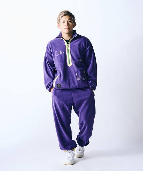 reversal.dogi.design.works(リバーサル・ドーギ・デザイン・ワークス)の「<reversal/リバーサル>EMBROIDERY HALF ZIP COLOR FLEECE JACKET(その他アウター・メンズ・ターコイズブルー/ブラック/パープル・LARGE/MEDIUM/X-LARGE)」の18枚目の写真