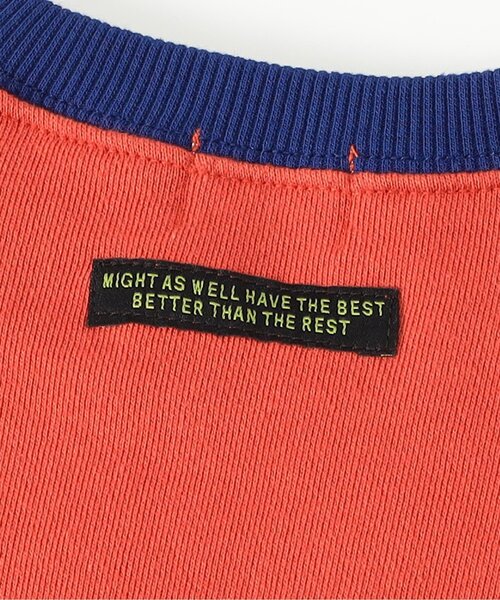 F.O.KIDS（エフオーキッズ）の「配色カレッジトレーナー_ジュニア対応（スウェット・キッズ・オフホワイト/レッド/グリーン/チャコール・140/130/120/110/100/90/80）」の21枚目の写真