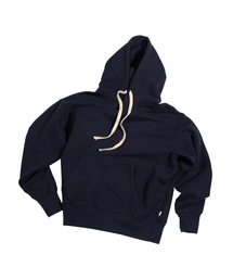 OLDBE（オールドビー）の「VTG コットンニットウォッシュドフードパーカー ネイビー（パーカー）」