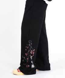 OVERWORKS（オーバーワークス）の「雪中梅パンツ ブラック（スウェットパンツ）」