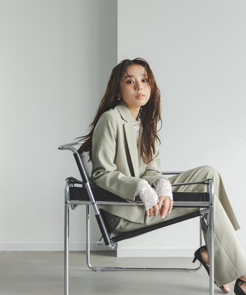 ◇クラッシー SETUP ツータックパンツ（その他パンツ）｜NATURAL