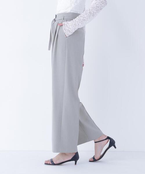 NATURAL BEAUTY BASIC(ナチュラルビューティーベーシック)の「◇クラッシー SETUP ツータックパンツ(その他パンツ・レディース・カーキ/ブラウン・MEDIUM/SMALL)」の5枚目の写真