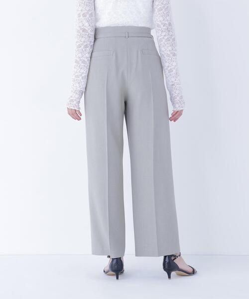 NATURAL BEAUTY BASIC(ナチュラルビューティーベーシック)の「◇クラッシー SETUP ツータックパンツ(その他パンツ・レディース・カーキ/ブラウン・MEDIUM/SMALL)」の6枚目の写真
