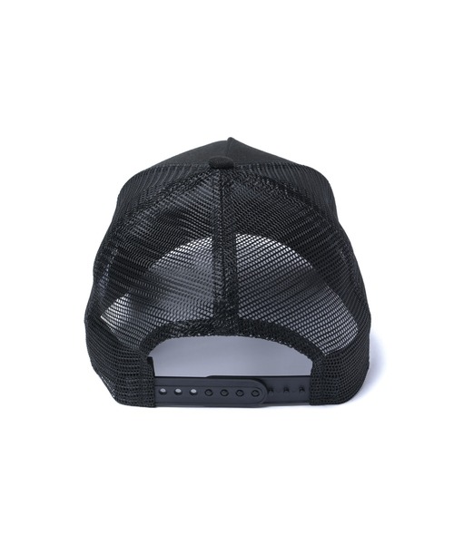F.C.Real Bristol（エフシーレアルブリストル）の「NEW ERA EMBLEM 9FORTY A-FRAME MESH CAP（キャップ・メンズ・ブラック/オフホワイト・FREE）」の5枚目の写真