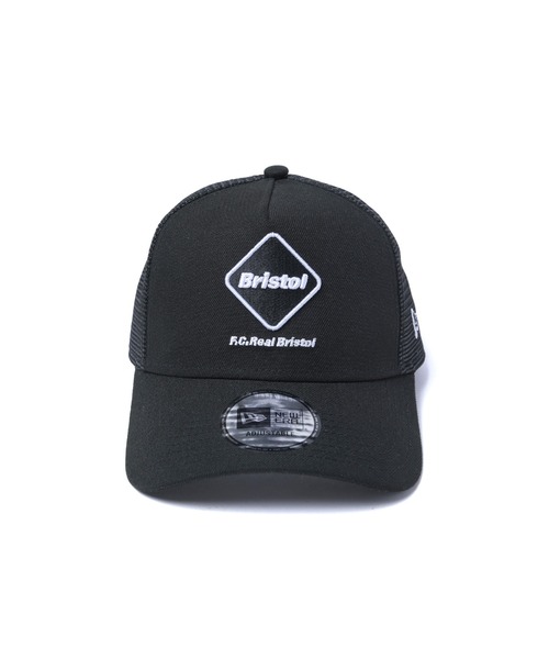 F.C.Real Bristol（エフシーレアルブリストル）の「NEW ERA EMBLEM 9FORTY A-FRAME MESH CAP（キャップ・メンズ・ブラック/オフホワイト・FREE）」の7枚目の写真