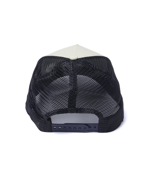 F.C.Real Bristol（エフシーレアルブリストル）の「NEW ERA EMBLEM 9FORTY A-FRAME MESH CAP（キャップ・メンズ・ブラック/オフホワイト・FREE）」の11枚目の写真