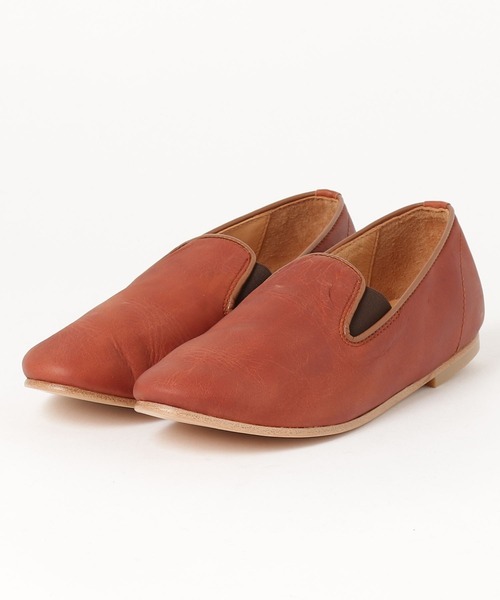 ARCOLLETTA PADRONE(アルコレッタ パドローネ)の「【ARCOLLETTA PADRONE】別注レザースリッポン AP8185-2215-23A(スリッポン・メンズ・ネイビー/キャメル/グレイッシュベージュ/ブラック・41/40/42)」の13枚目の写真