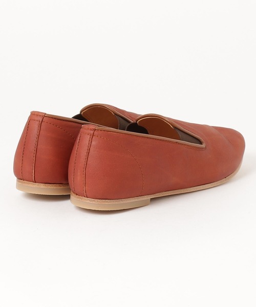 ARCOLLETTA PADRONE(アルコレッタ パドローネ)の「【ARCOLLETTA PADRONE】別注レザースリッポン AP8185-2215-23A(スリッポン・メンズ・ネイビー/キャメル/グレイッシュベージュ/ブラック・41/40/42)」の14枚目の写真