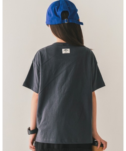 jeans-b(ジーンズベー)の「ジーンズベー NEEDSTシャツ(Tシャツ/カットソー・キッズ・アイボリー/ブラック/チャコールグレー・140cm/150cm/160cm/130cm)」の8枚目の写真