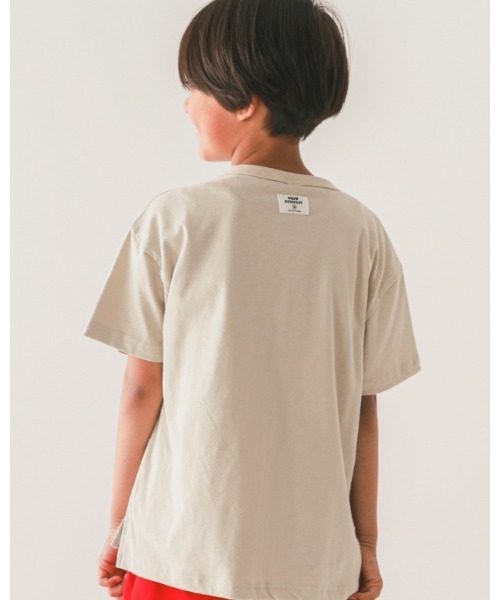jeans-b(ジーンズベー)の「ジーンズベー NEEDSTシャツ(Tシャツ/カットソー・キッズ・アイボリー/ブラック/チャコールグレー・140cm/150cm/160cm/130cm)」の11枚目の写真