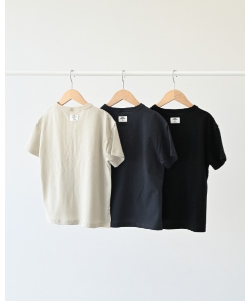 jeans-b(ジーンズベー)の「ジーンズベー NEEDSTシャツ(Tシャツ/カットソー・キッズ・アイボリー/ブラック/チャコールグレー・140cm/150cm/160cm/130cm)」の17枚目の写真
