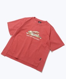 【綿100%】柄ロゴ半袖Tシャツ