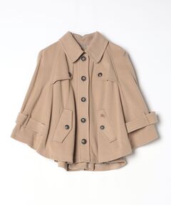 セール】ｳｰﾙﾒﾙﾄﾝﾊﾞｯﾄﾞｳｲﾝｸﾞｼｮｰﾄｺｰﾄ（その他アウター）｜Vivienne