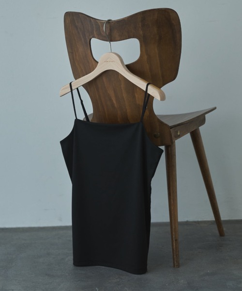 Doux archives（ドゥアルシーヴ）の「フロントダブルキャミソール（キャミソール・レディース・ブラック/オフホワイト/ベージュ・FREE）」の17枚目の写真