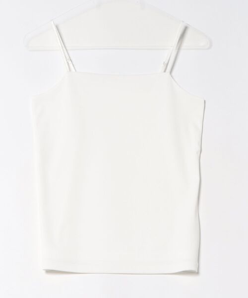 Doux archives（ドゥアルシーヴ）の「フロントダブルキャミソール（キャミソール・レディース・ブラック/オフホワイト/ベージュ・FREE）」の19枚目の写真