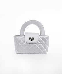Narcissus | キルティングハートバッグ/ハンドミニバッグ(ハンドバッグ)