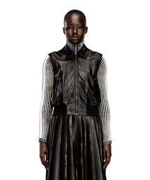 DIESEL | ウィメンズ スリーブレス ジップアップジャケット G-INKO(ブルゾン)