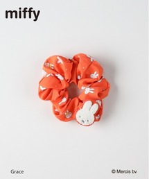 Right-on（ライトオン）の「【miffy】70周年記念 サガラ刺繍シュシュ (カラフルヘアアクセ / キャラクターギフト / キッズ・レディース)（シュシュ）」