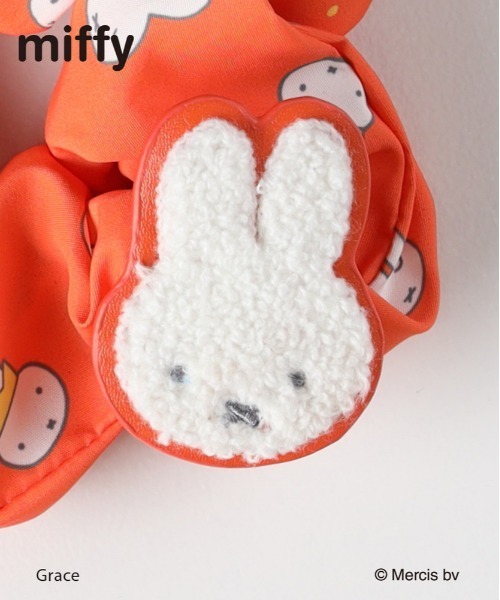 Right-on（ライトオン）の「Other(ソノタ)【レディース】「miffy」 ミッフィーシュシュ（70周年限定デザイン）（その他・レディース・オレンジ・ONE SIZE）」の3枚目の写真