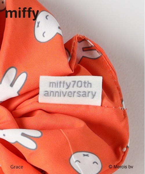 Right-on（ライトオン）の「Other(ソノタ)【レディース】「miffy」 ミッフィーシュシュ（70周年限定デザイン）（その他・レディース・オレンジ・ONE SIZE）」の4枚目の写真