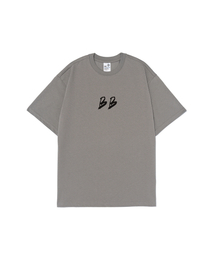 BBタイポTシャツ(グレー)