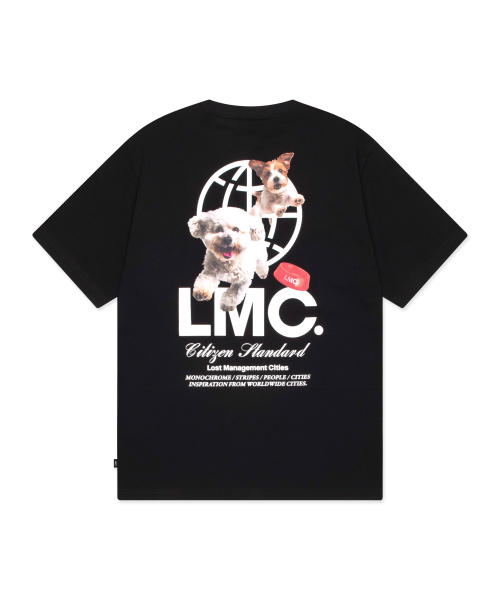 LMCの「FLYING PUPPY TEE black(Tシャツ/カットソー・レディース・その他・S/M/L/XL)」の1枚目の写真