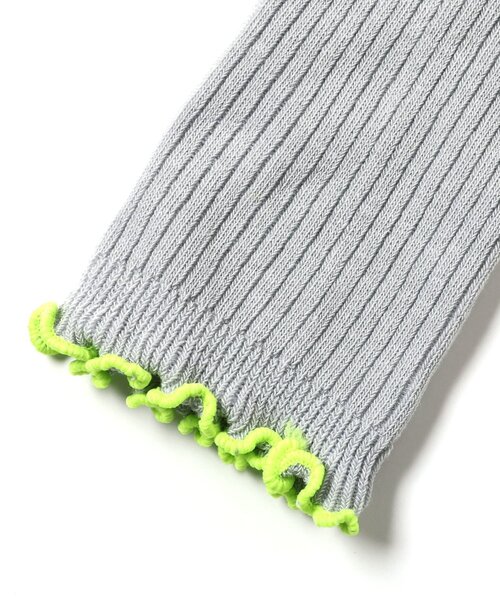 BREEZE(ブリーズ)の「カラフルメロウベビーレッグウォーマー(その他ベビー用品・キッズ・アイボリー/グレー・80)」の9枚目の写真