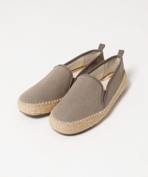 EMU Australia（エミューオーストラリア）の「【EMU / エミュ】エスパドリーユ スリッポン（サンダル・レディース・ブラック/グレイッシュベージュ・25/24/23）」の6枚目の写真