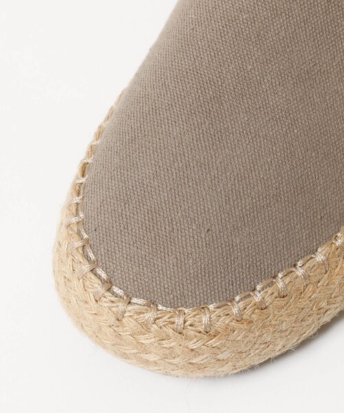 EMU Australia（エミューオーストラリア）の「【EMU / エミュ】エスパドリーユ スリッポン（サンダル・レディース・ブラック/グレイッシュベージュ・25/24/23）」の8枚目の写真