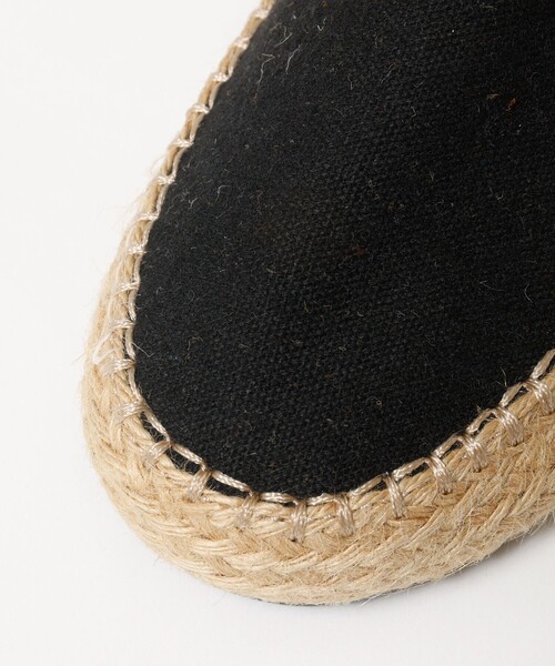 EMU Australia（エミューオーストラリア）の「【EMU / エミュ】エスパドリーユ スリッポン（サンダル・レディース・ブラック/グレイッシュベージュ・25/24/23）」の18枚目の写真