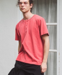 Casper John（キャスパージョン）の「Compact henry neck T-shirts/コンパクトヘンリーネックTシャツ（Tシャツ/カットソー）」
