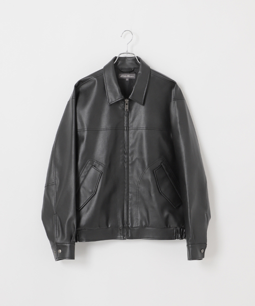 Eddie Bauer 別注 フェイクレザーブルゾン（ブルゾン）｜Eddie Bauer