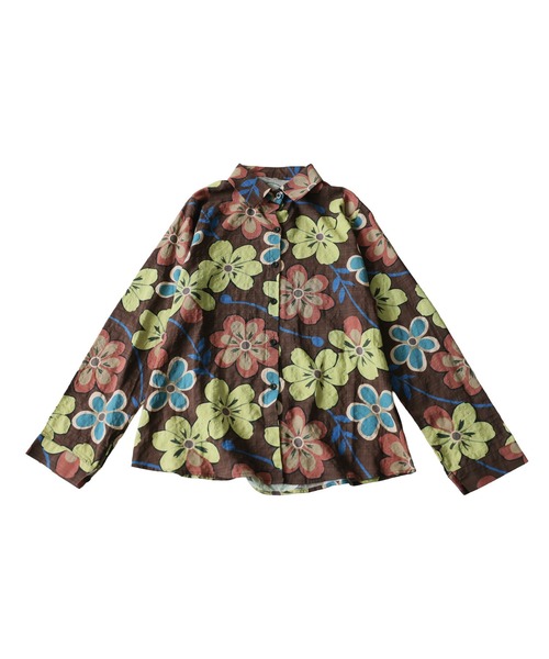 antiqua（アンティカ）の「花柄 シャツ（シャツ/ブラウス・レディース・マルチ・ONESIZE）」の5枚目の写真