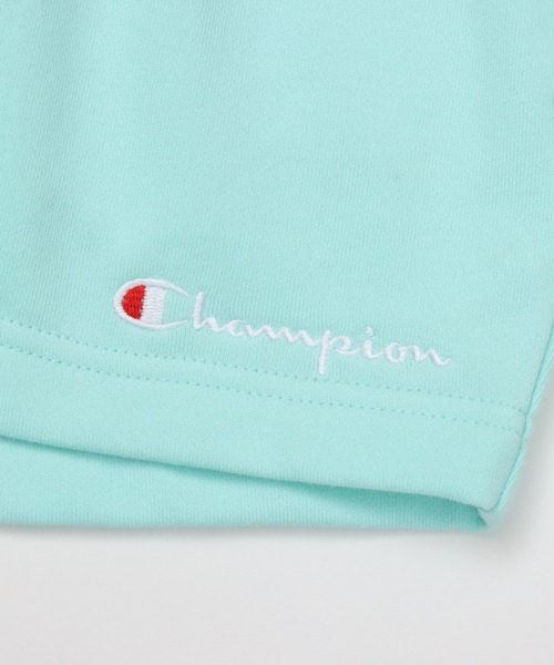 Champion（チャンピオン）の「【Champion/チャンピオン】キッズ ベーシック スウェットショーツ（スウェットパンツ・キッズ・ブラック系その他/ヘザーグレー/アクア・140/130/120/110/100/160/150）」の7枚目の写真