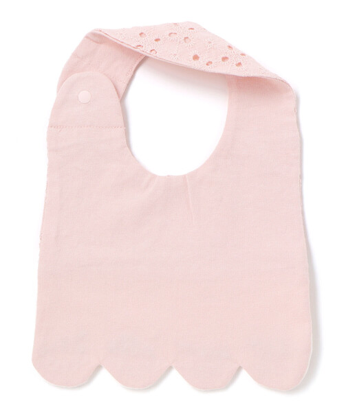 SLAP SLIP BABY（スラップスリップベビー）の「はしごレースリボンレーススタイベビー（スタイ/よだれかけ・キッズ・ピンク/ホワイト・FREE）」の7枚目の写真