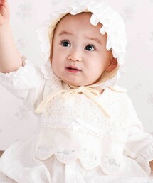 SLAP SLIP BABY | はしごレースリボンレーススタイベビー(スタイ/よだれかけ)