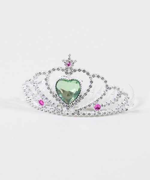 SPINNS（スピンズ）の「推し色で楽しむ☆キラ盛れティアラ/卒業式などのイベントに！/全6色（カチューシャ・レディース・オレンジ/パープル/グリーン/ピンク/レッド/ブルー・ONESIZE）」の2枚目の写真