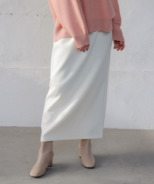 Bou Jeloud(ブージュルード)の「ダンボールタイトスカート(スカート・レディース・オフホワイト/ブラック/イエロー・FREE)」の6枚目の写真