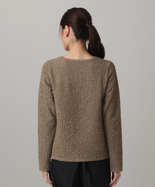 GLOBAL WORK（グローバルワーク）の「MATINEE LINE/ポコポコ長袖Tシャツ/632554（Tシャツ/カットソー・レディース・オフホワイト/ブラウン系その他6/ブラック・LARGE/MEDIUM）」の21枚目の写真