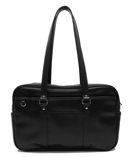 WEGO(ウィゴー)の「WEGO/PUスクールバッグ(トートバッグ・レディース・ブラウン/ブラック・FREE)」の17枚目の写真