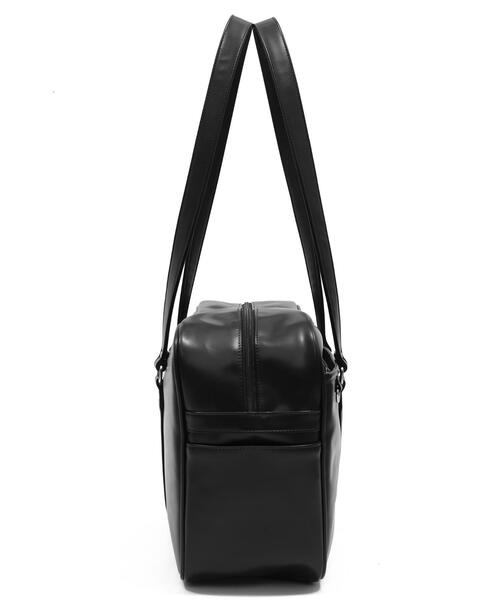 WEGO(ウィゴー)の「WEGO/PUスクールバッグ(トートバッグ・レディース・ブラウン/ブラック・FREE)」の6枚目の写真