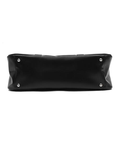 WEGO(ウィゴー)の「WEGO/PUスクールバッグ(トートバッグ・レディース・ブラウン/ブラック・FREE)」の7枚目の写真