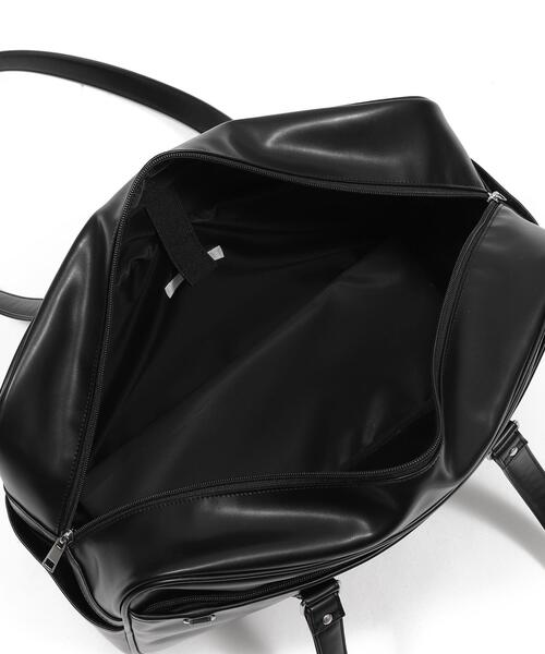 WEGO(ウィゴー)の「WEGO/PUスクールバッグ(トートバッグ・レディース・ブラウン/ブラック・FREE)」の11枚目の写真